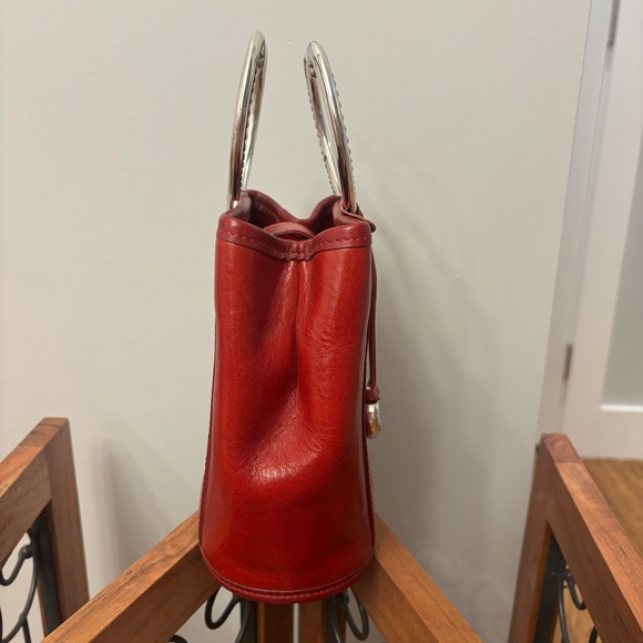 Brighton Vintage Heart Shaped Handles Mini Bucket Bag - Picture 6 of 8